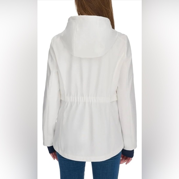 Tommy Hilfiger Women's Lightweight Windbreaker Jacket with Stand Collar - Picture 7 of 10